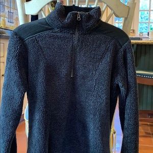 Kuhn half zip fleece sweater - like new